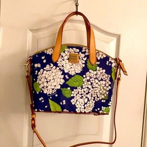 Dooney & Bourke Hydrangea satchel NWOT